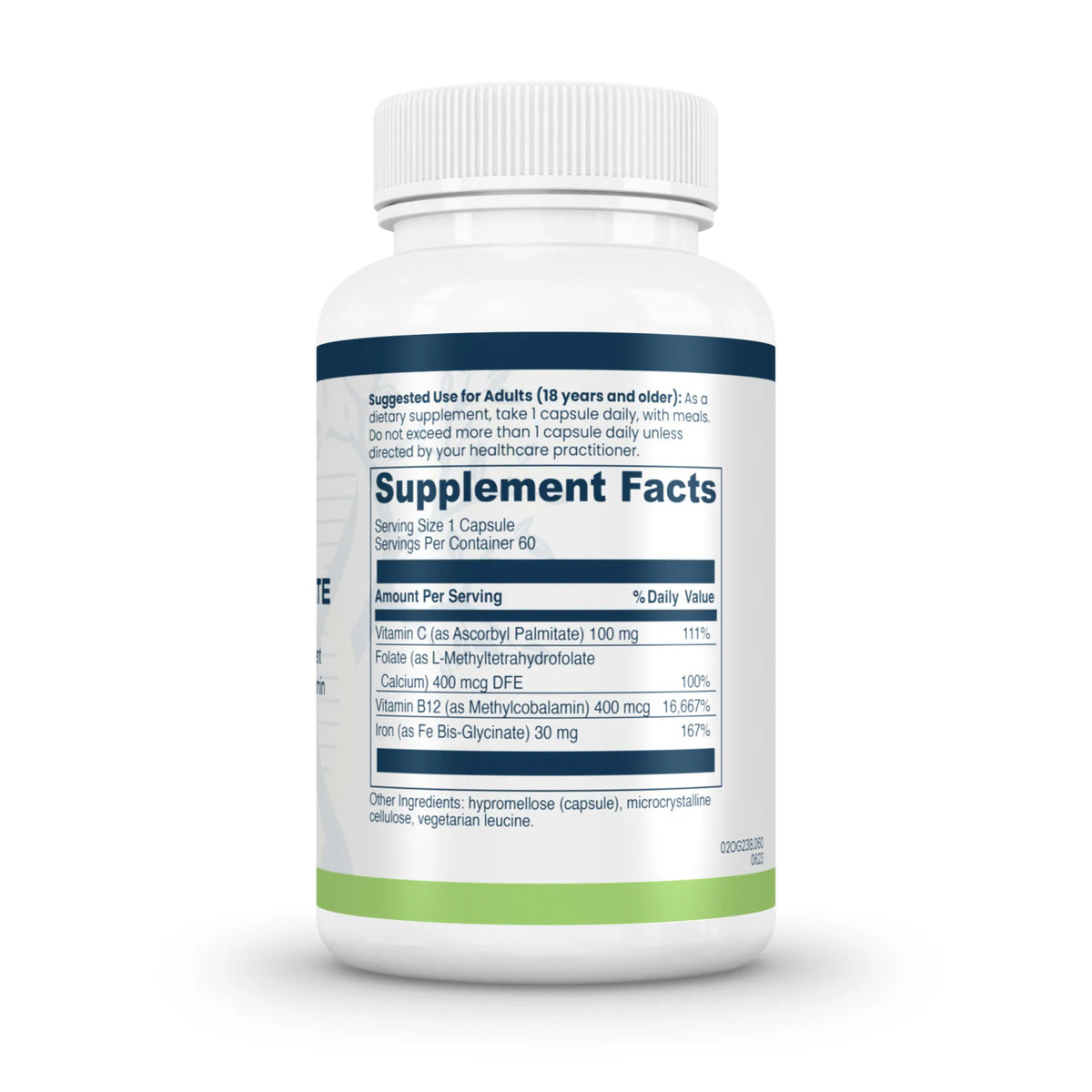 Iron Bis-Glycinate 60 ct